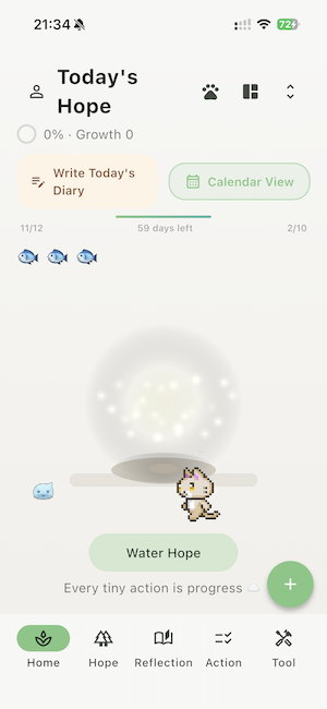 Hope Tree summer color theme with bright vibrant colors